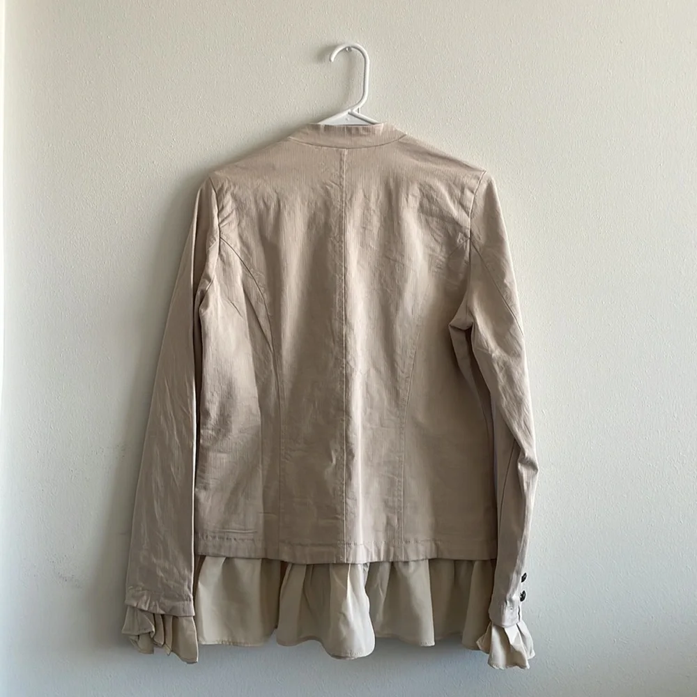 NWT Free People Ruffles Romance Jacket - Picture 8 of 9